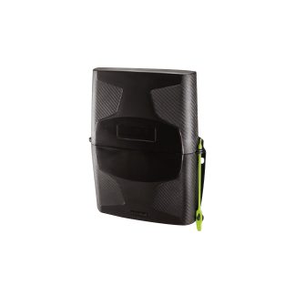 PORTADOCUMENTI RETTANGOLARE NERO DOCUBOX