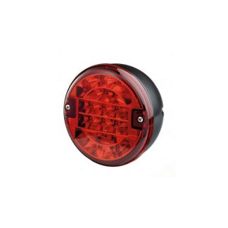 FANALE POST. ROTONDO A LED &Oslash;140 ROSSO