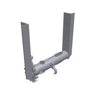 VERRICELLO GREZZO Ø48 STAFFE DRITTE C/ASOLA SX