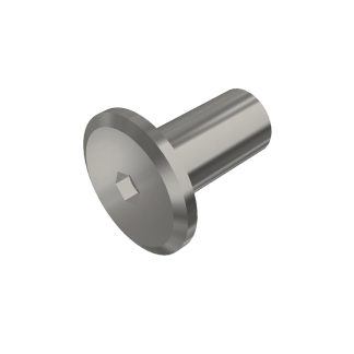 BOCCOLA ZINCATA H25 Ø25