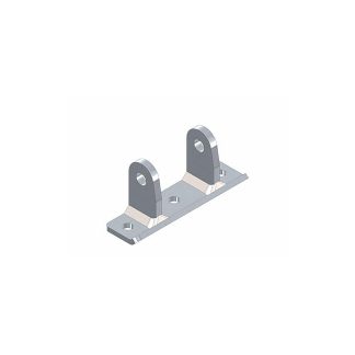 CARDINE A BASE PIANA 28 L114 INOX - POMMIER