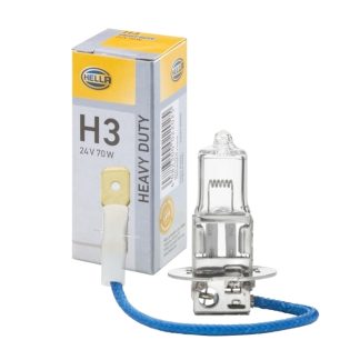 LAMPADINA ALOGENA H3 24V 70W ATTACCO PK22s - HELLA